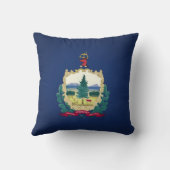 かっこいいバーモント州の旗 クッション (裏面)