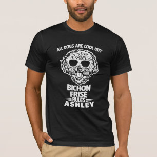 かっこいいビションフリーゼ犬ルール Tシャツ