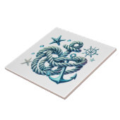 かっこいいビーチアンカー星型の魚 タイル (側面)