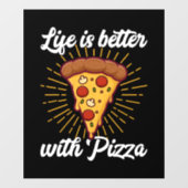 かっこいいピザ好きな人 事業者 ウィンドウサイン (シート)