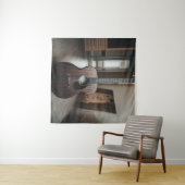 かっこいいベースギター タペストリー (インサイチュ(横))