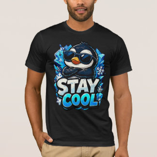 かっこいいペンギン Tシャツ
