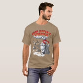 かっこいいホッキョクグマ Tシャツ (正面フル)
