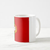 かっこいいポルトガル国旗 コーヒーマグカップ (正面右)