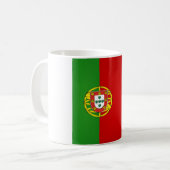 かっこいいポルトガル国旗 コーヒーマグカップ (正面左)