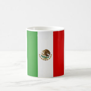 かっこいいメキシコの国旗 コーヒーマグカップ