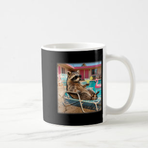 かっこいいラッコのサングラス マグリタ サマー バケーション コーヒーマグカップ