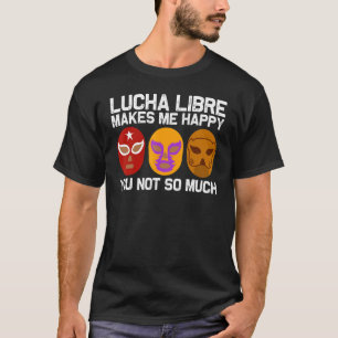 かっこいいルチャ・リブレ メンズ レディース ルチャドール メキシカン プロレス Tシャツ