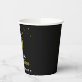 かっこいいレトロラストディスコ花嫁パーティー 紙コップ (左)