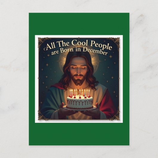 かっこいい人たち ポストカード (正面)