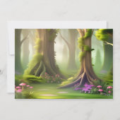 かっこいい写真 ゼブラサファリ In Two The Wild 2歳の誕生日 招待状 (裏面)