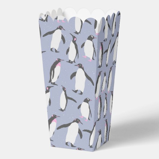 かっこいい動物の模様 ペンギン1 フェイバーボックス (裏面)