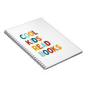 かっこいい子は本を読む - 読書好きのノート ノートブック (右側)