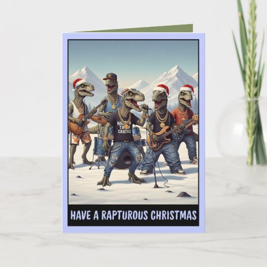 かっこいい恐竜 カード (正面)