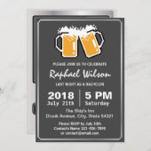 かっこいい携帯ゲーム 飲み会 結婚式前カード 招待状 (正面/裏面)