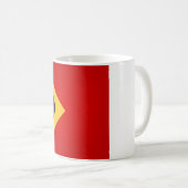 かっこいい東ティモールの国旗 コーヒーマグカップ (正面右)