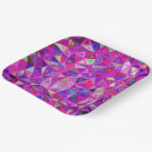 かっこいい模様 ペーパープレート (傾斜あり)