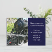 かっこいい機関車 招待状 (スタンド正面)