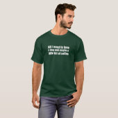 かっこいい犬の引用 ペットの引用 子犬の引用 家族 Tシャツ (正面フル)