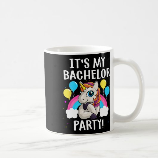 かっこいい独身最後の宴 アート メンズ 男の友達 結婚 コーヒーマグカップ (右)
