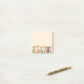 かっこいい猫たち ポストイット (デスク上)