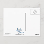 かっこいい猫！ ポストカード (裏面)