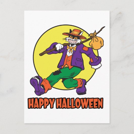 かっこいい猫！ ポストカード (正面)