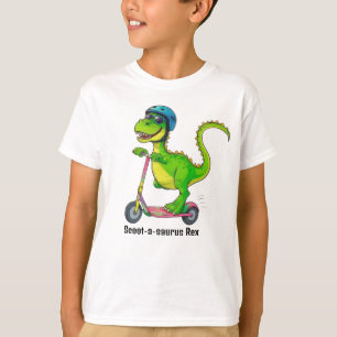 かっこいい緑の恐竜 Tシャツ