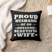 かっこいい美人妻の自慢の夫です。 クッション (ブランケット)