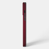かっこいい赤い象 iPhoneケース (左側面)