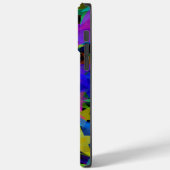 かっこいい グルーヴィー レインボー スターズ Case-Mate iPhoneケース (裏面 / 左)