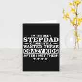 かっこいい ステップダディ メンズ 父 ステップパパ 親父 カード (黄色い花)