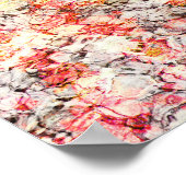 かっこいい、モダン、カラフルな抽象的な背景 ポスター (角)