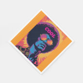 かっこいい/レトロな紙ナプキン スタンダードランチョンナプキン (角)