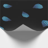 かっこいいDropilの仮想通貨コインサイン パターン ラッピングペーパー (角)