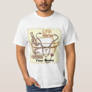 かっこいいLVN看護師tシャツ Tシャツ