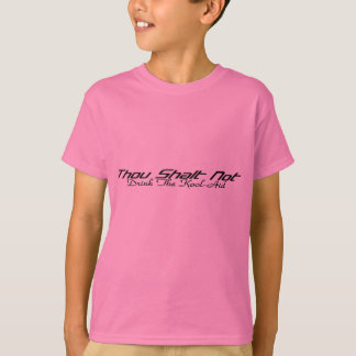 かっこい援助を飲んで下さい Tシャツ