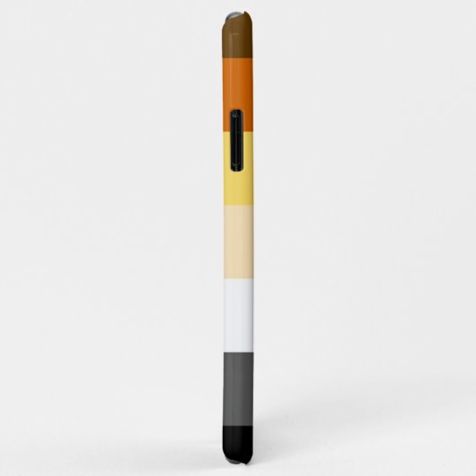 かっこよくてクラシックなクマのプライド旗 Case-Mate iPhoneケース (裏面/右)