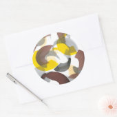 かっこII ラウンドシール (封筒)