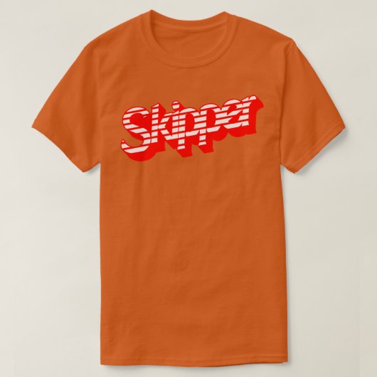 かつおストライプの訴訟 Tシャツ (デザイン正面)