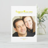 かつてないほど幸せ | Brilliant New Yearsフォトカード シーズンカード (スタンド正面)