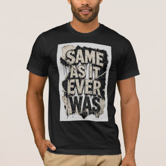 かつてのままのグランジティポグラフィーTシャツ Tシャツ