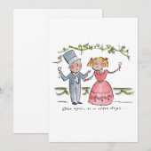 かつてのように 招待状 (正面/裏面)