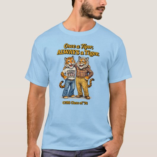 かつてのトラ (M) Tシャツ (正面)