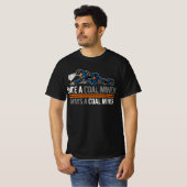 かつての炭鉱労働者 Tシャツ (正面フル)