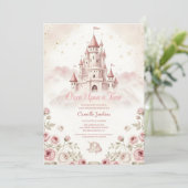 かつての童話のお城のプリンセス　フラワーズ 招待状 (スタンド正面)