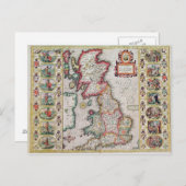 かつての英国は分裂していた ポストカード (正面/裏面)