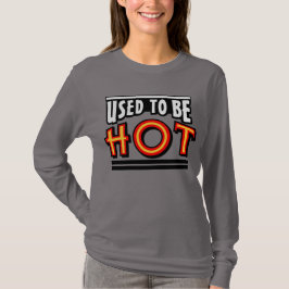 かつてはイケてたレディース長袖Tシャツ Tシャツ