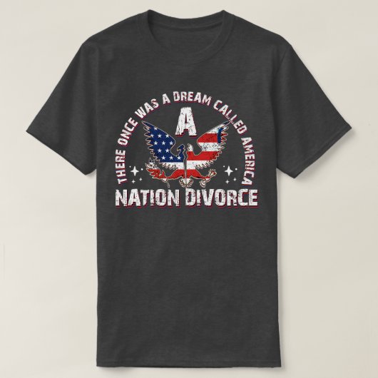 かつてアメリカという国会議員の夢があった Tシャツ (デザイン正面)