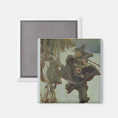 かつてウィルキンソン医師を追いかけた マグネット (正面/裏面)